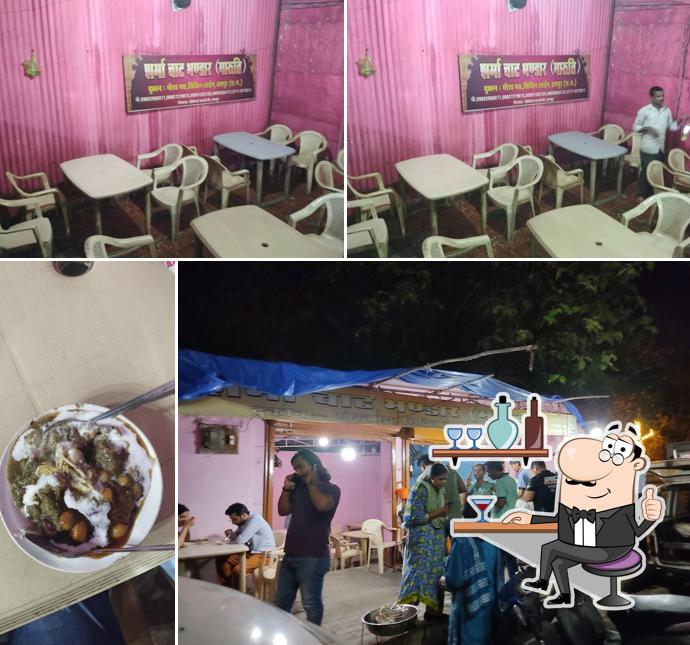 The interior of Sharma Chaat Bhandaar (Maruti)