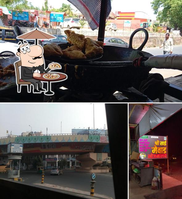 The exterior of Shri Sai Mewad Bhojnalay