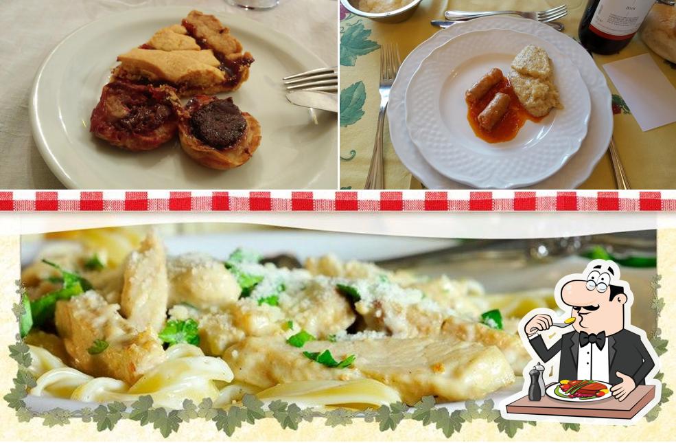 Cibo al Trattoria Aimo