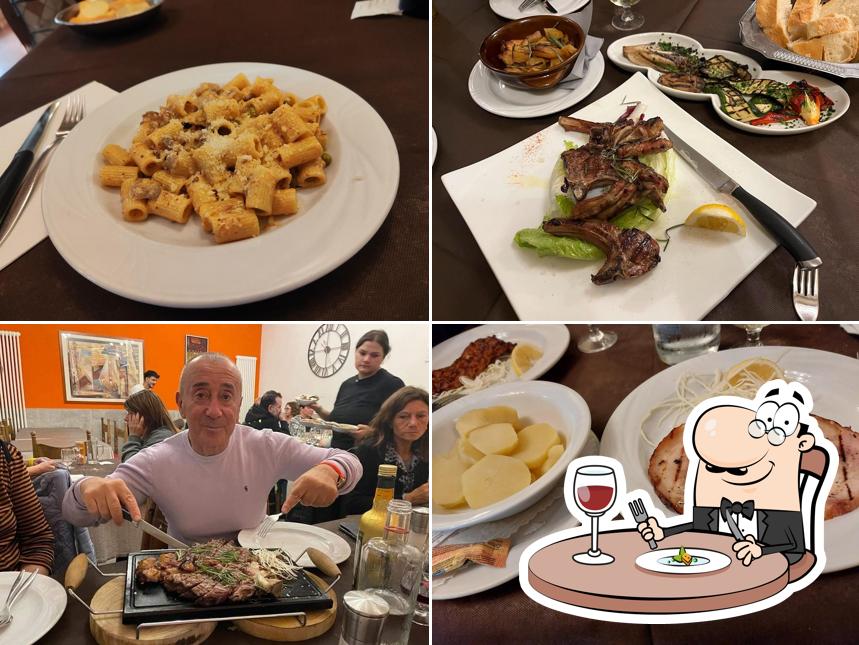 Cibo al Trattoria La Sosta