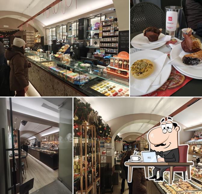 Gli interni di Bar Ferrari