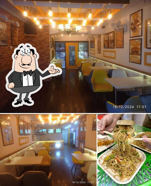 The interior of Dumpling Hood