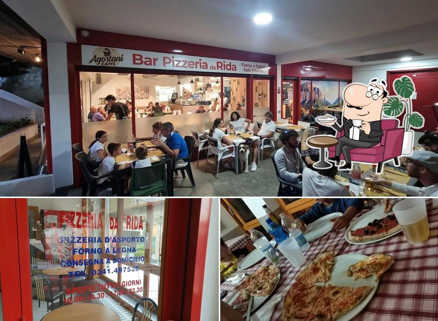 Siediti a un tavolo di Pizzeria da Rida