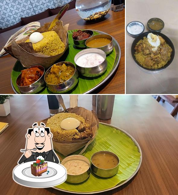 Chocolate cake at Chickpet Donne Biriyani House Salem