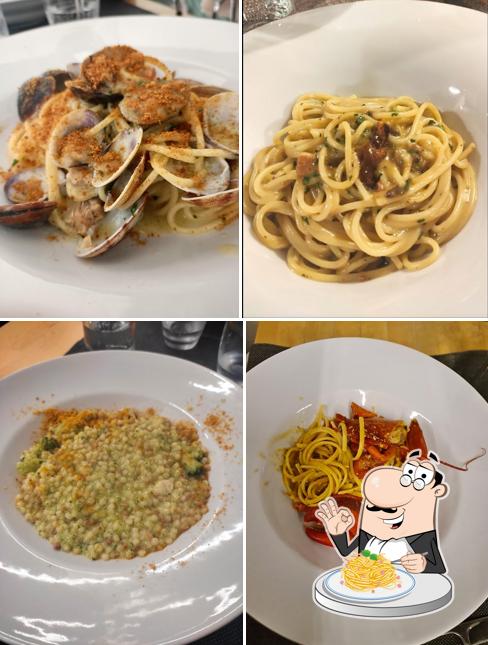 Spaghetti alla carbonara al Dolmen