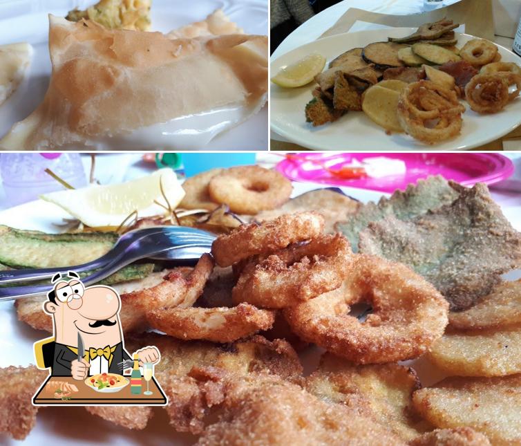 Platti al Trattoria Bar Vittorio Ligagin