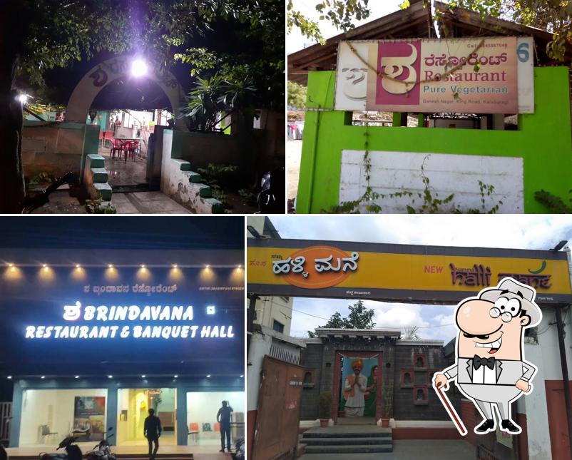Enjoy the view at the outside area of Sha Brindavana Restaurant & Banquet Hall