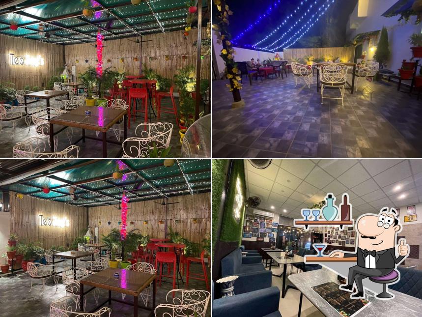 The interior of TeeJay's Cafe & Restaurant