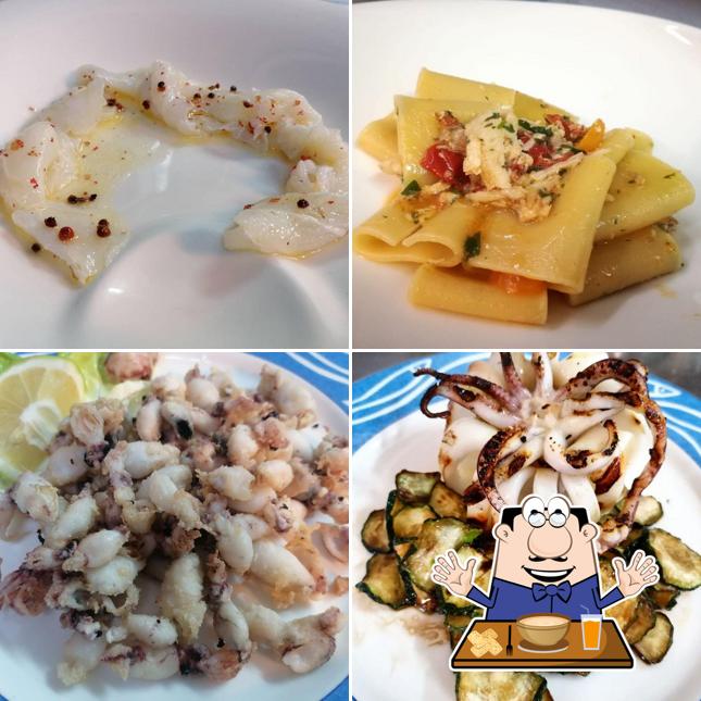 Platti al Ristorante K cucina di pesce