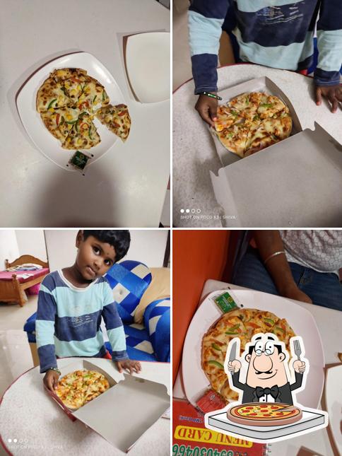 Try out various types of pizza