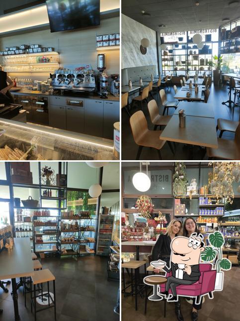 Gli interni di Bistronomia da Silvia