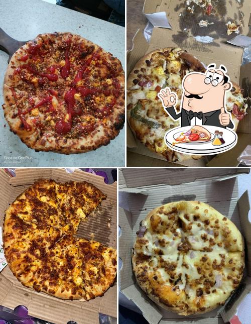At Pizza Villa, you can taste pizza