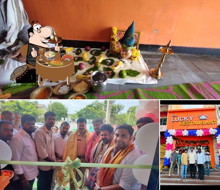 NEW LUCKY GRAND RESTAURANT is distinguished by food and exterior