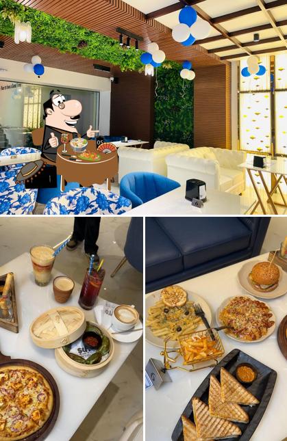 This is the image depicting food and interior at Suto Cafe Prime