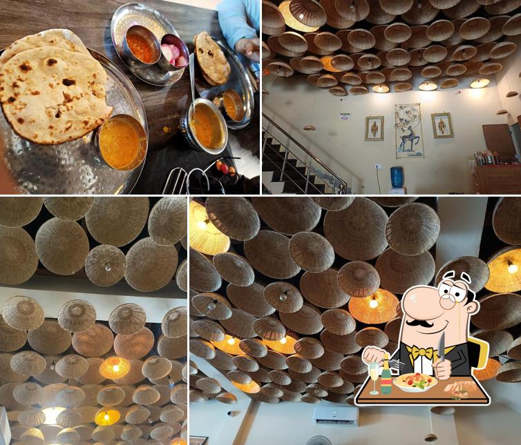 Food at Virasat Dhaba