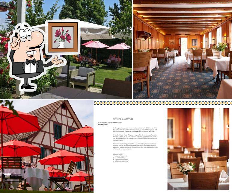 Gli interni di Restaurant Bienengarten Dielsdorf