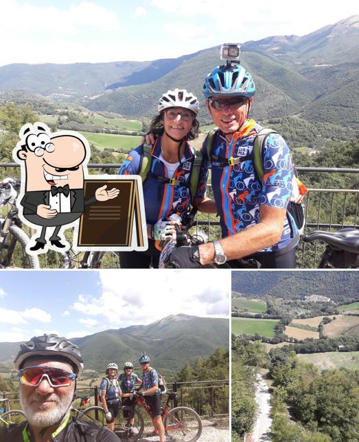 Puoi goderti l'aria fresca da seduto all'esterno di B&B La Terrazza del Castello