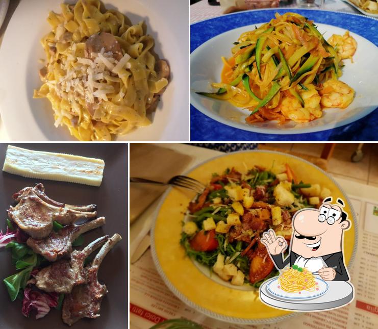 Spaghetti alla carbonara al Ristorante Pizzeria Cts