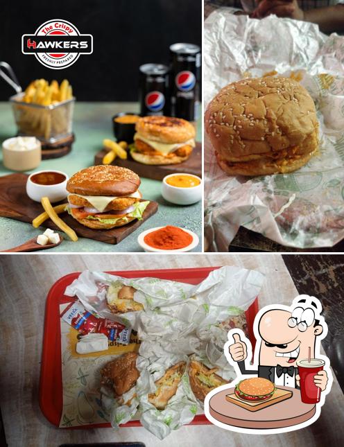 The crispy Hawkers,Sri Muktsar Sahib, Punjab’s burgers will suit different tastes