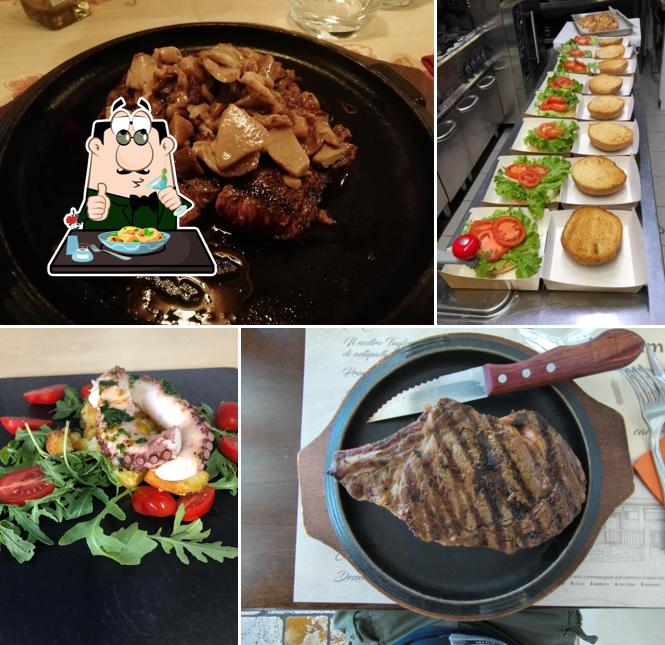 Cibo al Trattoria Al Caminetto
