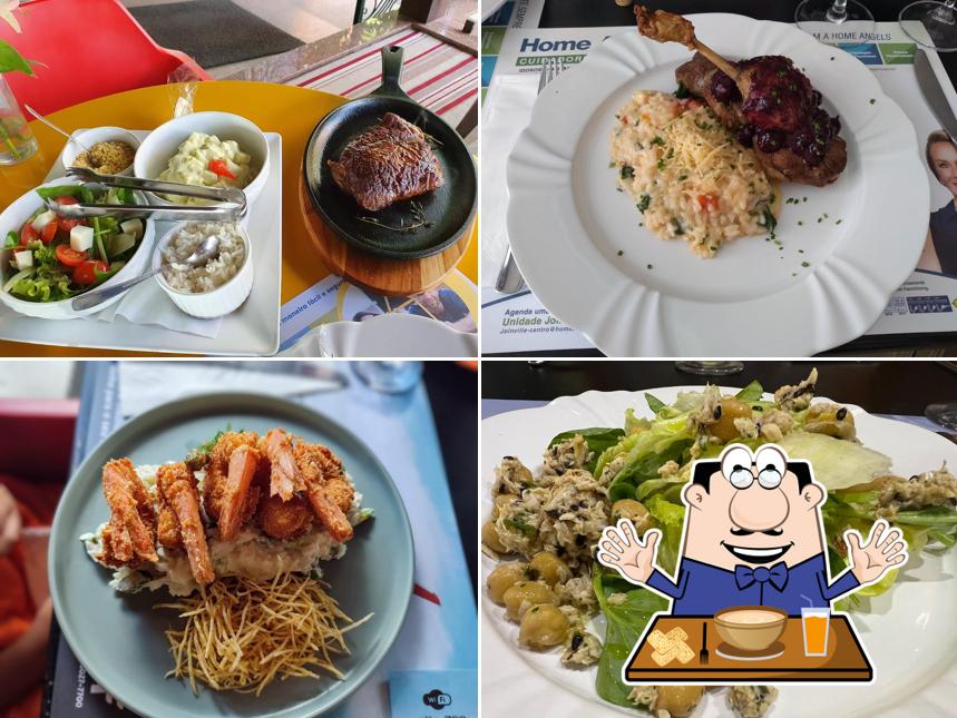 Costeletas de porco em Santa Mistura Restaurante • Gastronomia • Arte • Eventos