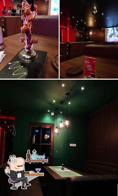 The interior of Red Door Cafe - The Game Hub