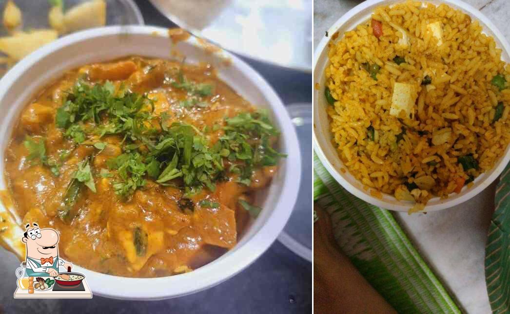 Fried rice at Desi Flavours