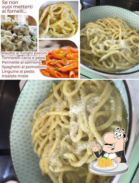 Spaghetti alla carbonara al Bar - Take@Way