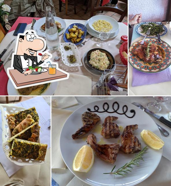 Platti al Bar Trattoria Da Monique