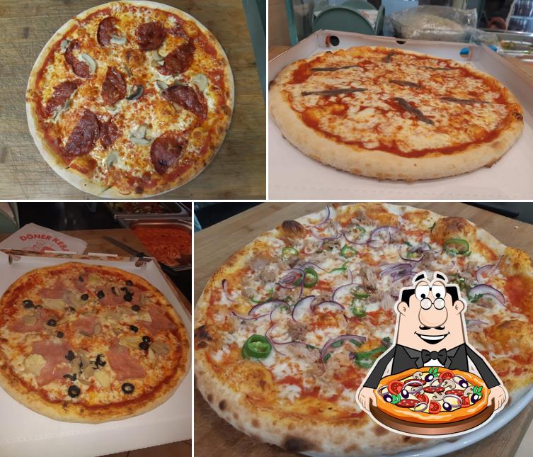 A İstanbul Markaz Pizza Kebap Grill, puoi assaggiare una bella pizza