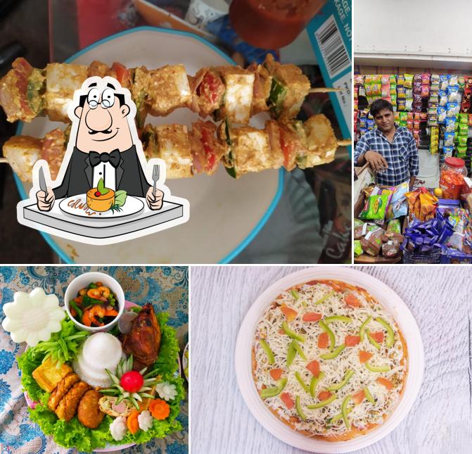 Food at Maya's Snacks