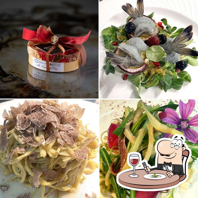 Cibo al Ristorante Locanda del Teatro Montefalco