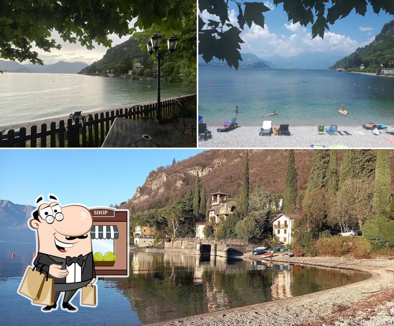 Guarda gli esterni di Riva Bianca Bar Pizzeria