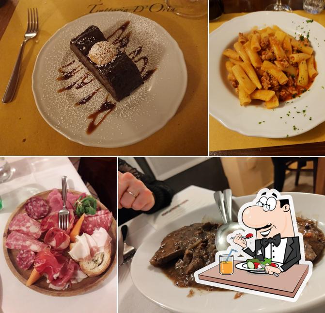 Cibo al Trattoria D'Oria