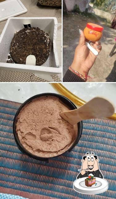 Chocolate cake at Vadilal Ice Creams
