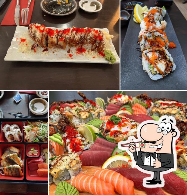 Scegli le varie opzioni di sushi