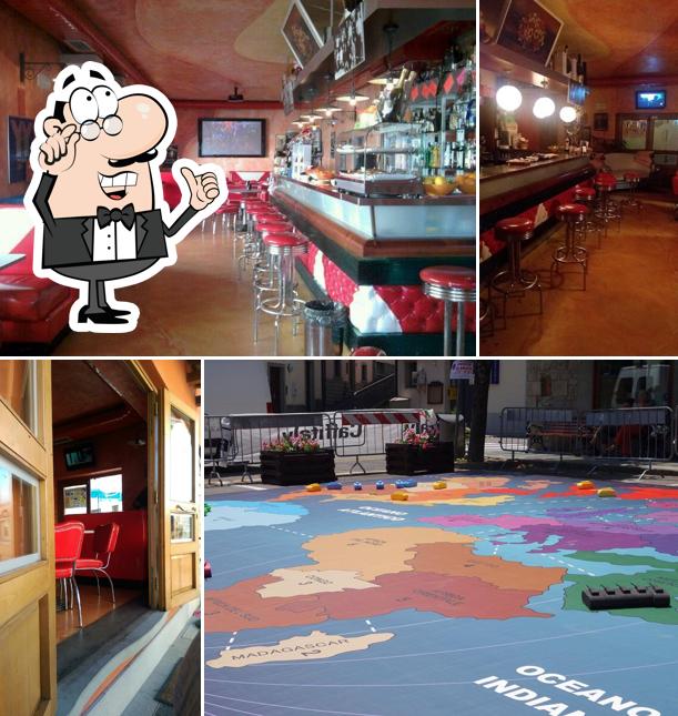 Gli interni di Corner Pub