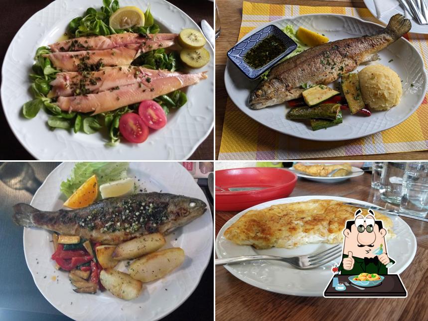 Cibo al Okrepčevalnica Tolminska korita