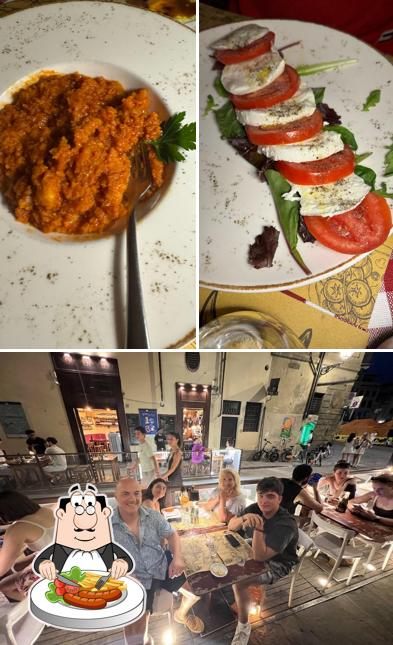 Osteria San Fiorenzo si caratterizza per la cibo e interni