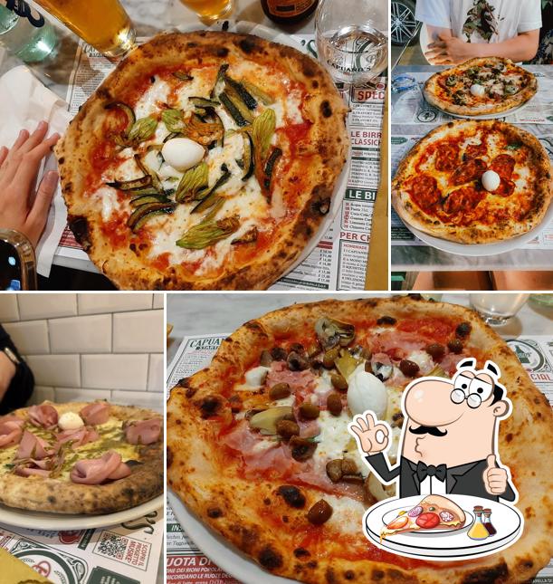 A Pizzeria Capuano's - Londonio, puoi provare una bella pizza