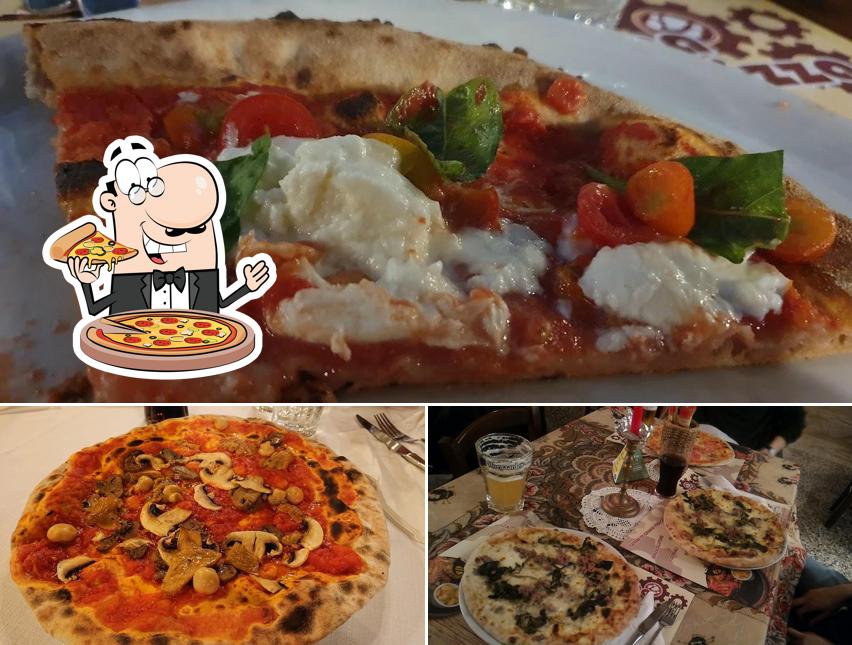 Prova tra le svariate varianti di pizza