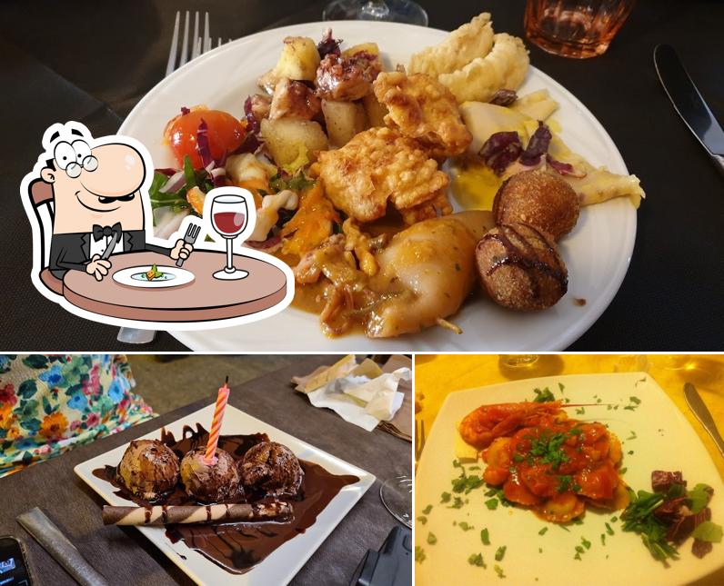 Platti al La Taverna di Castello