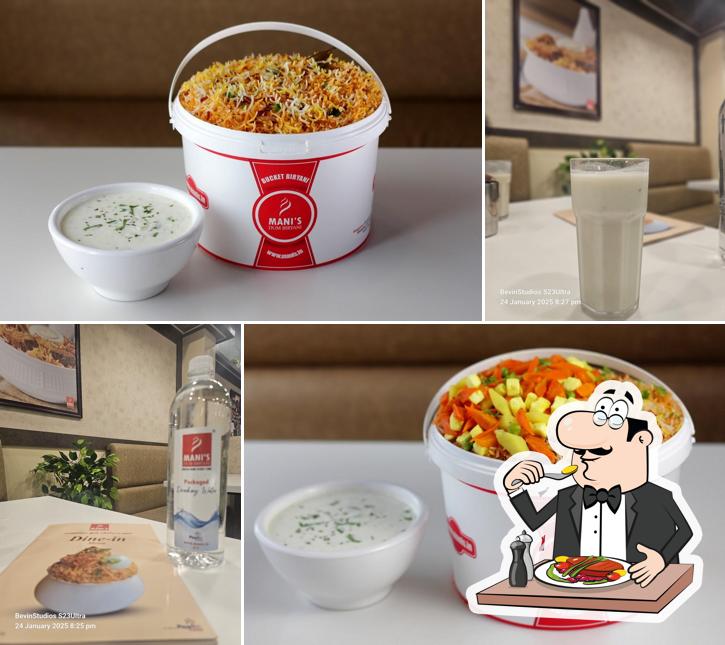Meals at Mani's Dum Biryani