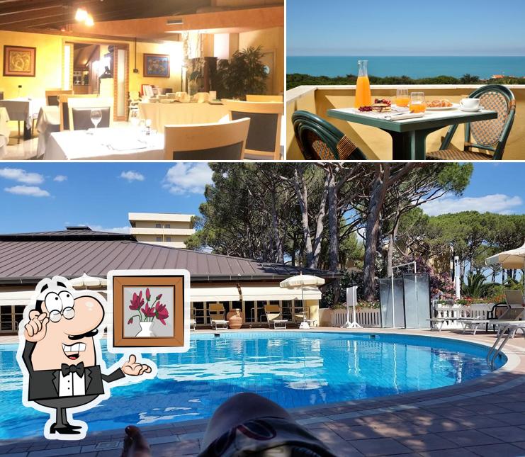 Dai un'occhiata agli interni di Park Hotel Marinetta - Beach & Spa