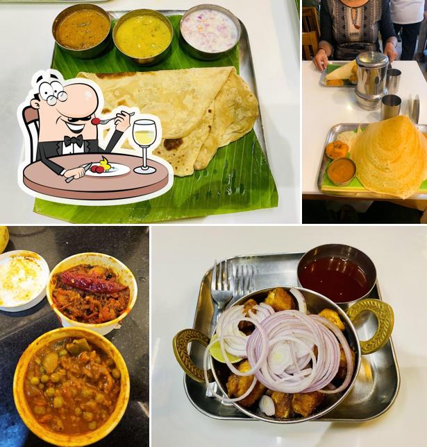 Food at Swamy's Coffee House