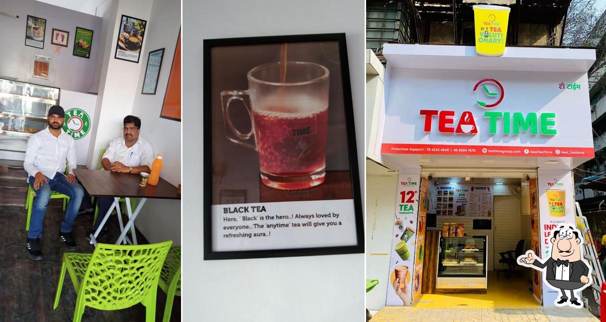The interior of Tea Time