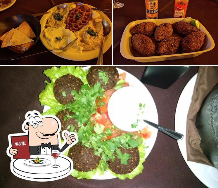 Comida em Bagdad Café