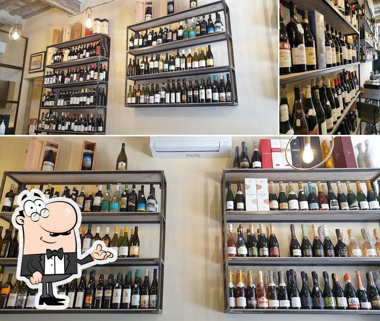 Gli interni di Enoteca Fattori