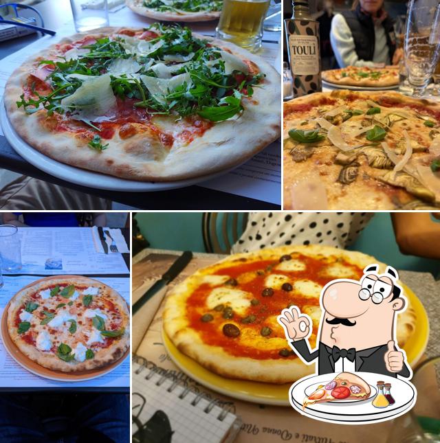 A La Lanterna pizzeria, puoi prenderti una bella pizza
