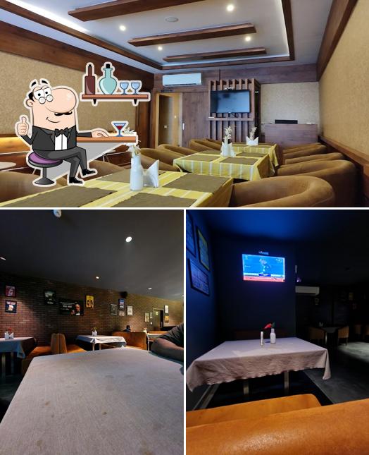 The interior of Gravity A/C Lounge